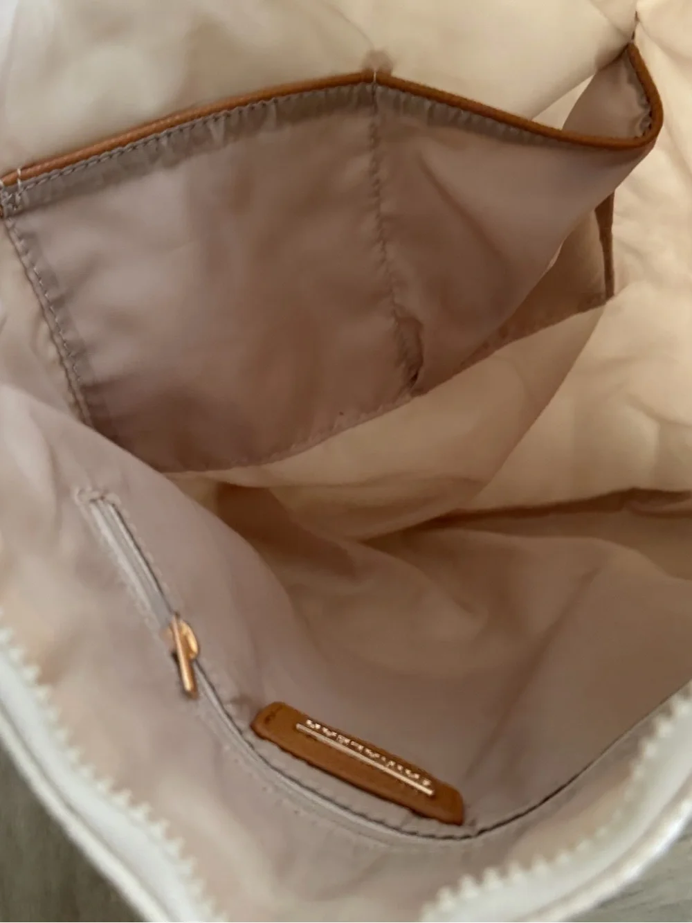 Shiraleah Ezra Cream Ivory Quilted Hobo Shoulder Bag NEW missing tags